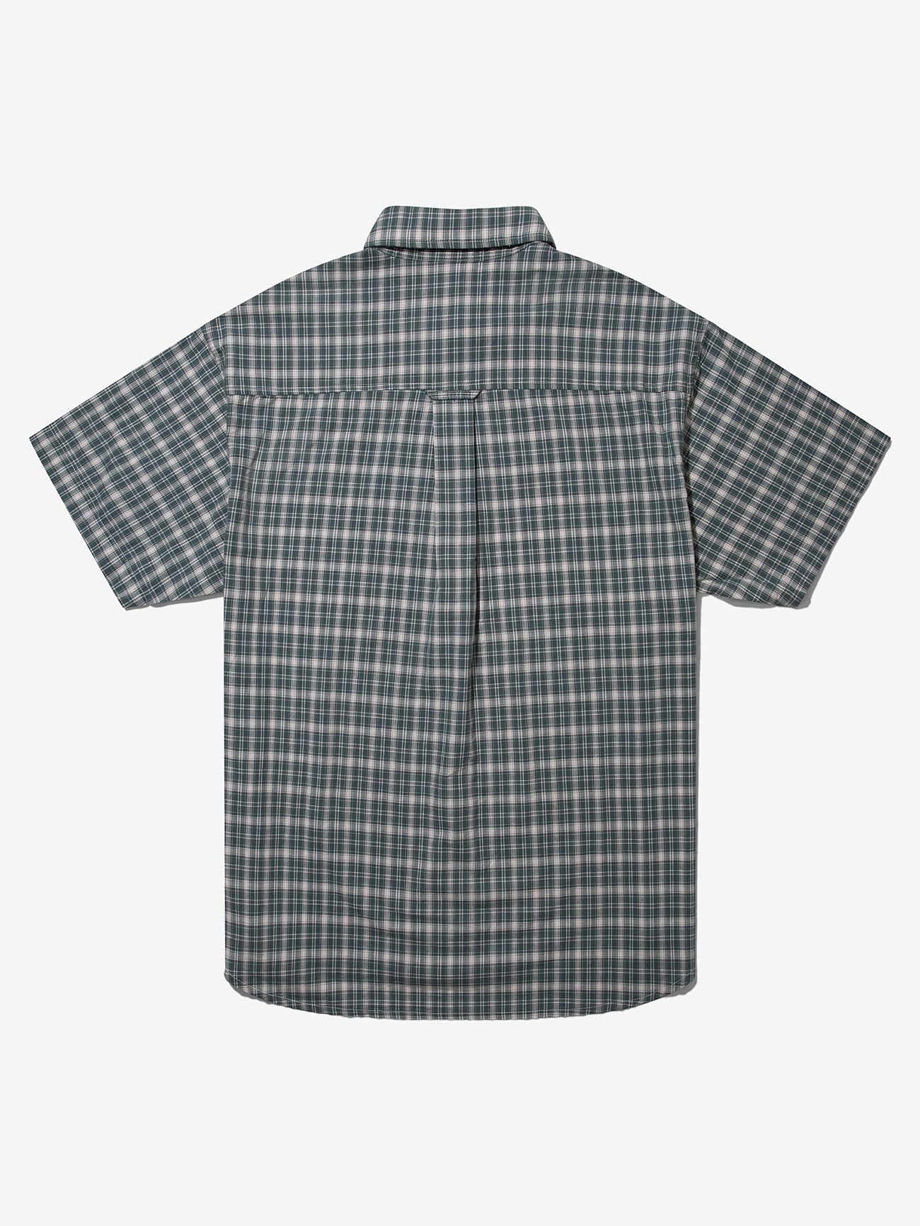 Hard Yakka Create Womens - Short Sleeve Check Shirt - Scrubs Green