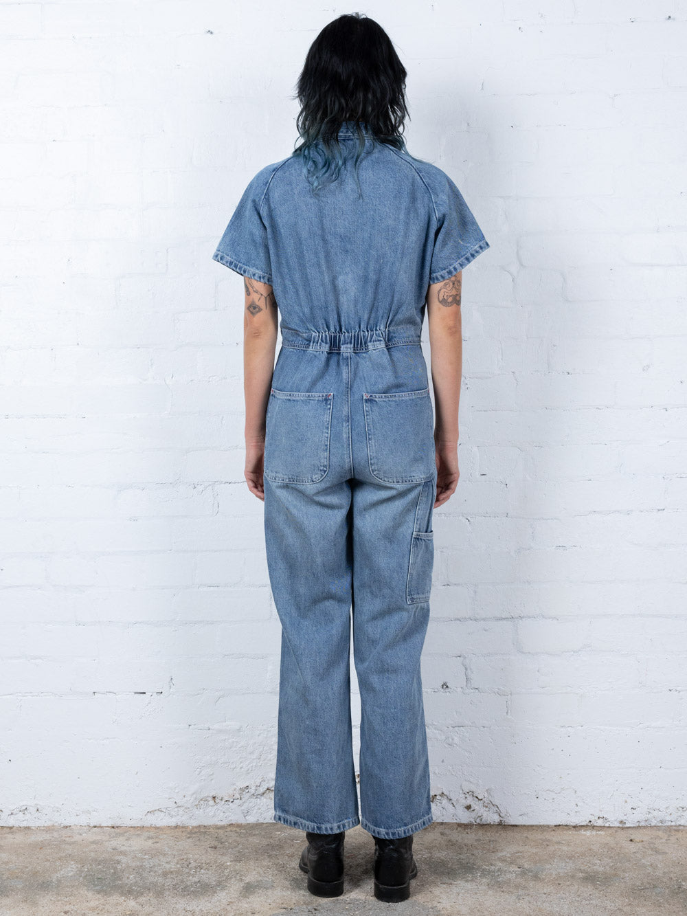 Hard Yakka Create Womens - Utility Coverall - Weathered Blue