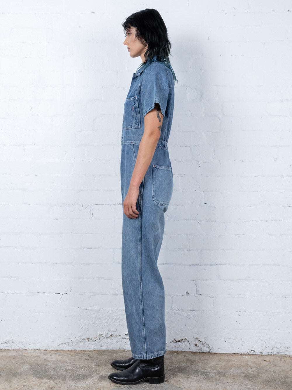 Hard Yakka Create Womens - Utility Coverall - Weathered Blue