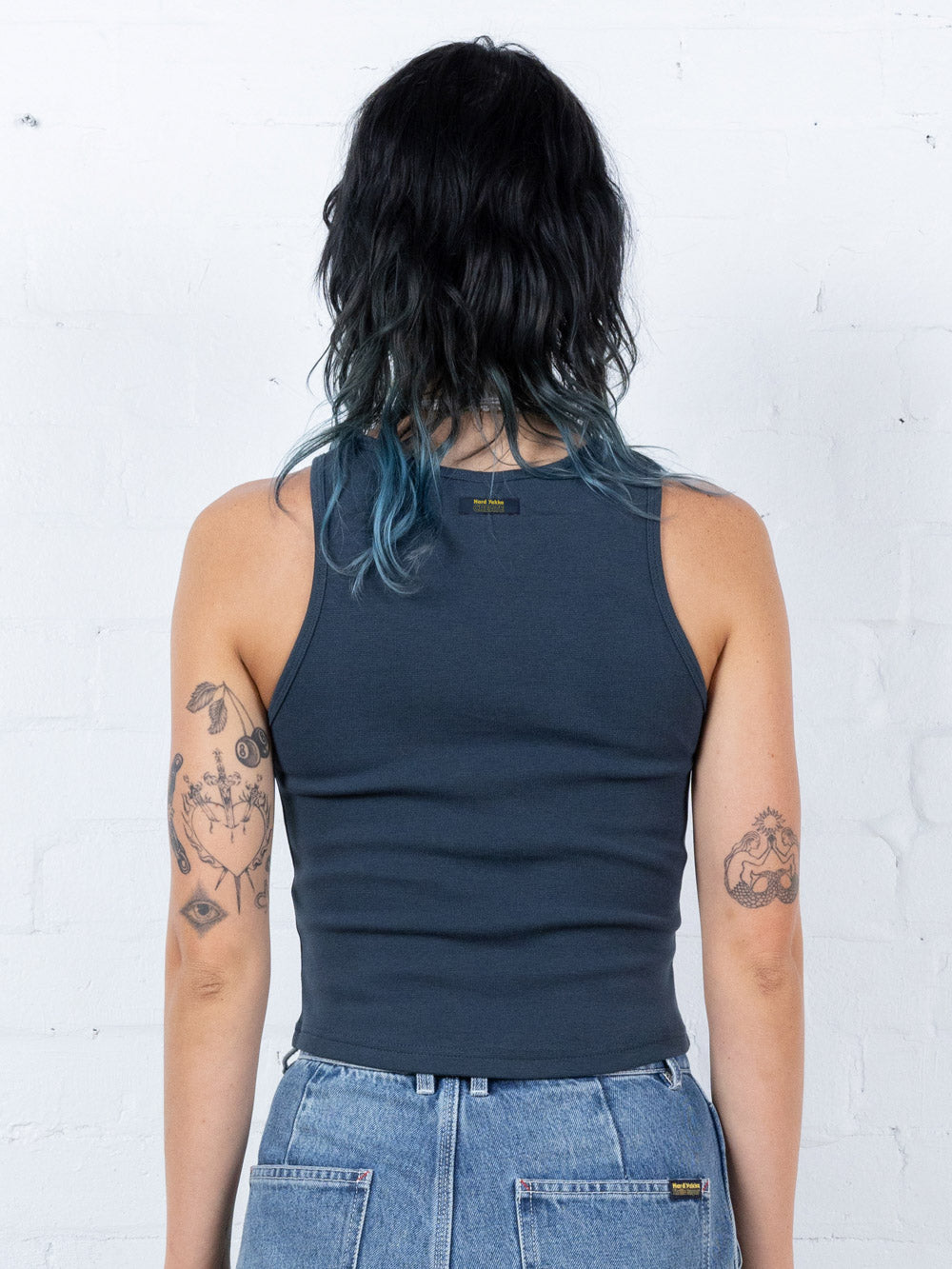 Hard Yakka Create Womens - Rib Work Tank - Yakka Petrol