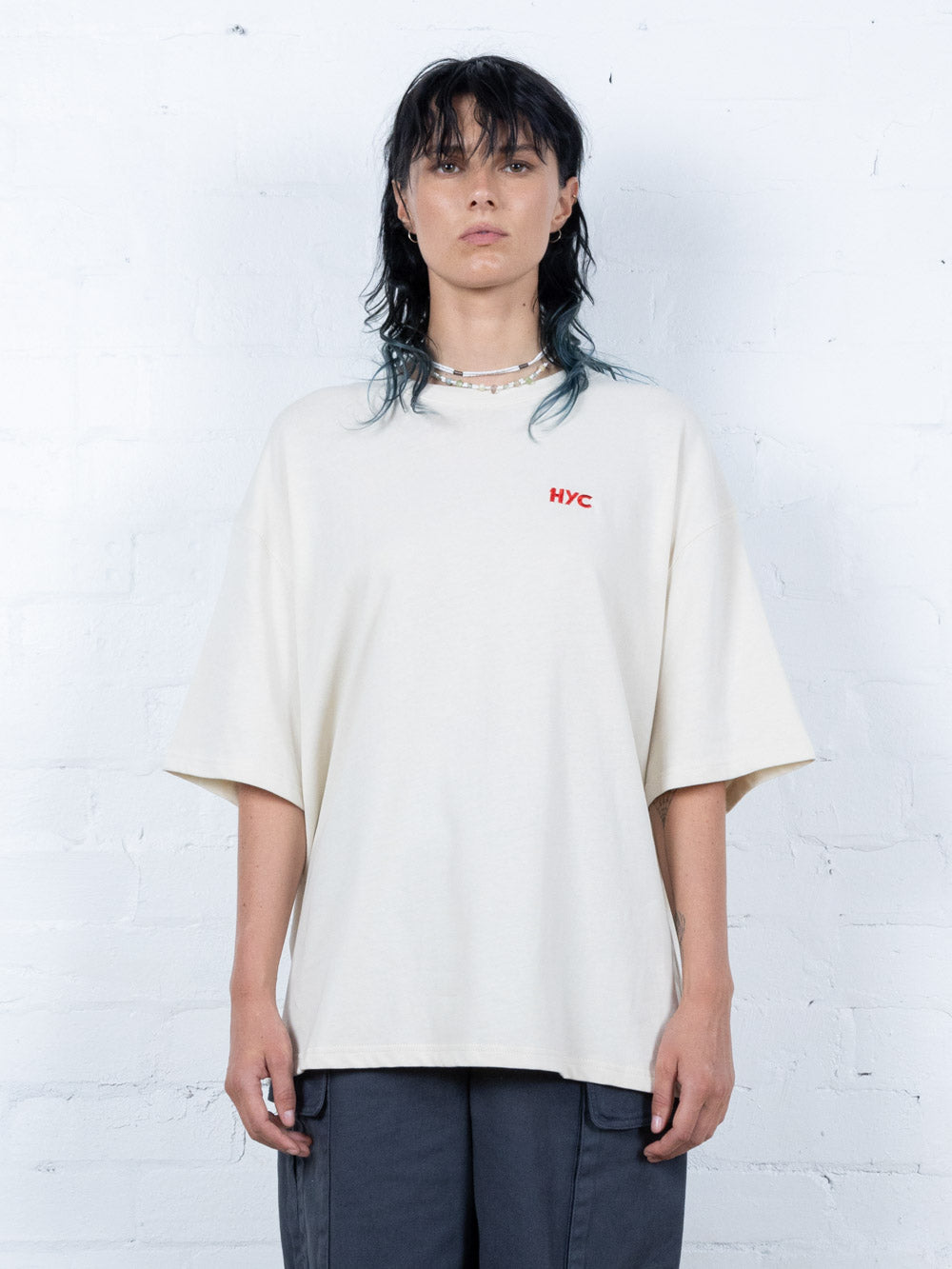 Hard Yakka Create - Oversized Tee - Heritage White