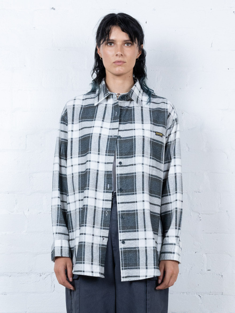 Hard Yakka Create Womens - Foundation Long Sleeve Shirt - Yakka Petrol