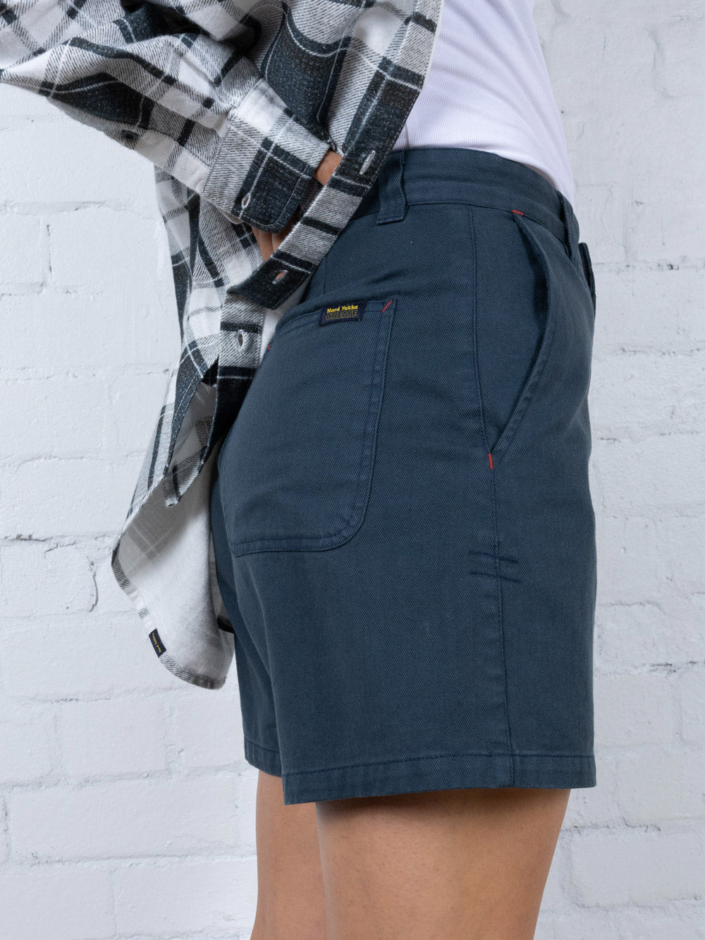 Hard Yakka Create Womens - Work Short - Yakka Petrol