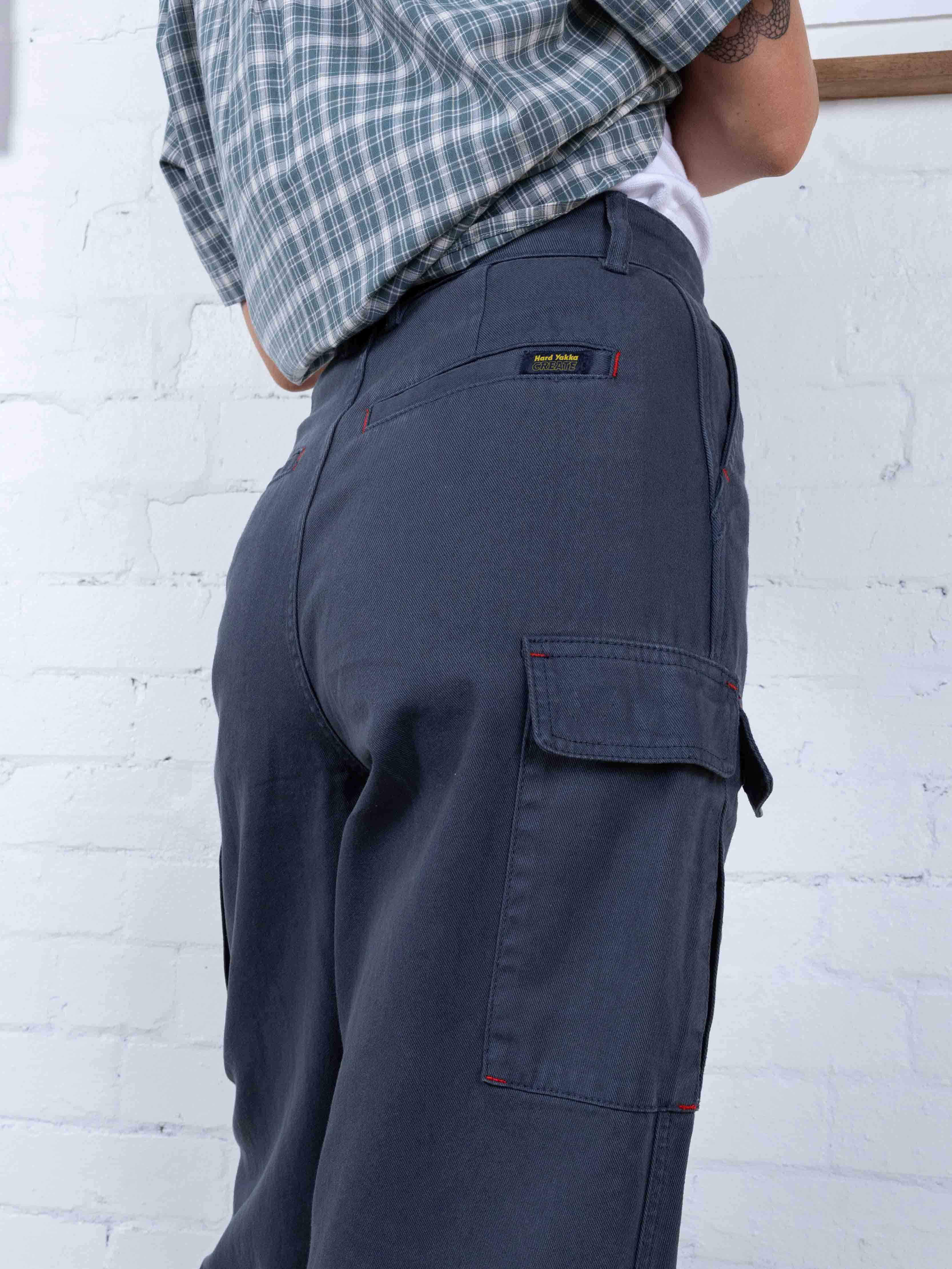 Hard Yakka Create Womens - Duty Cargo Pant - Yakka Petrol