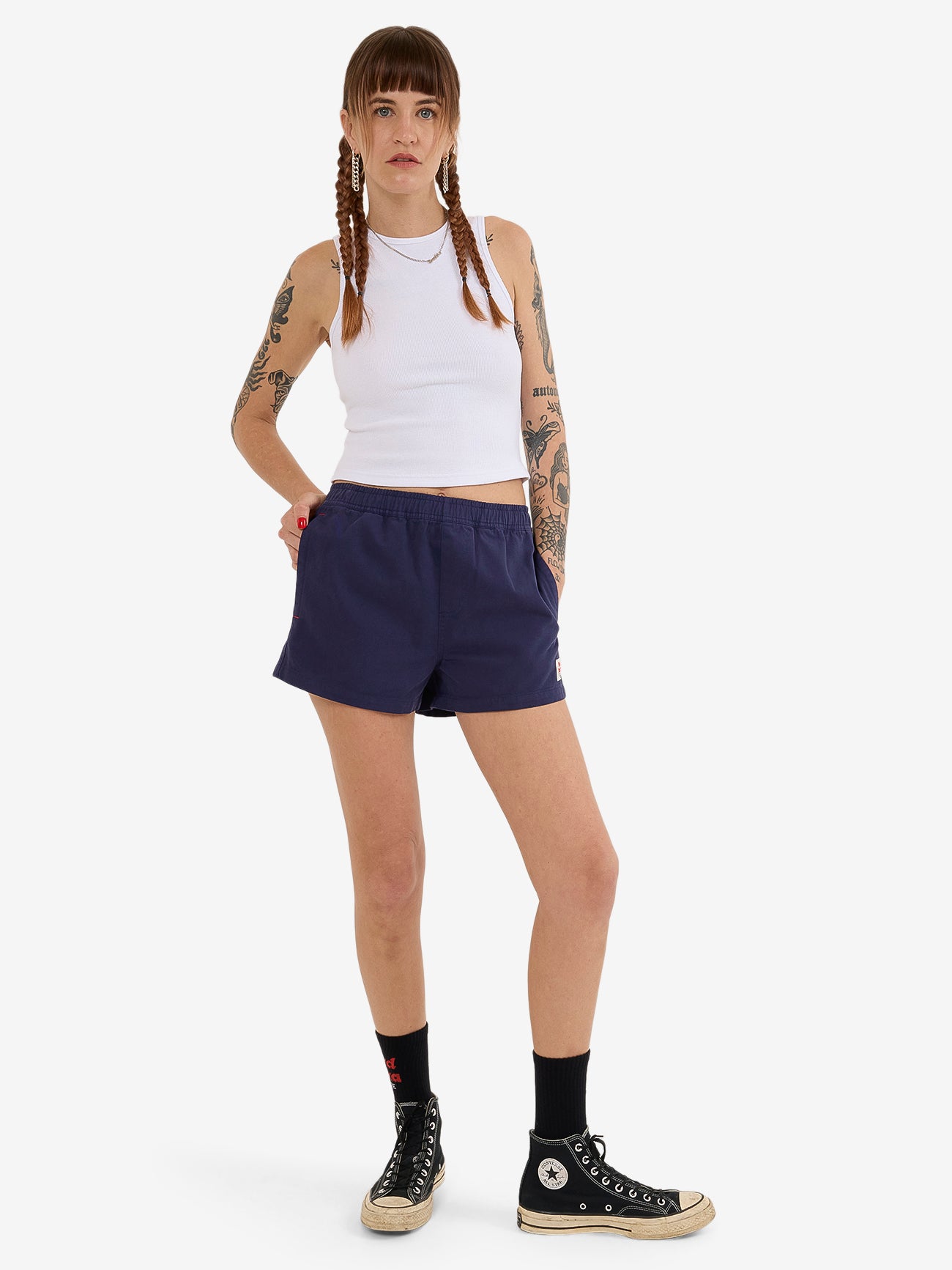 Hard Yakka Create Womens - Rugby Short - Yakka Blue