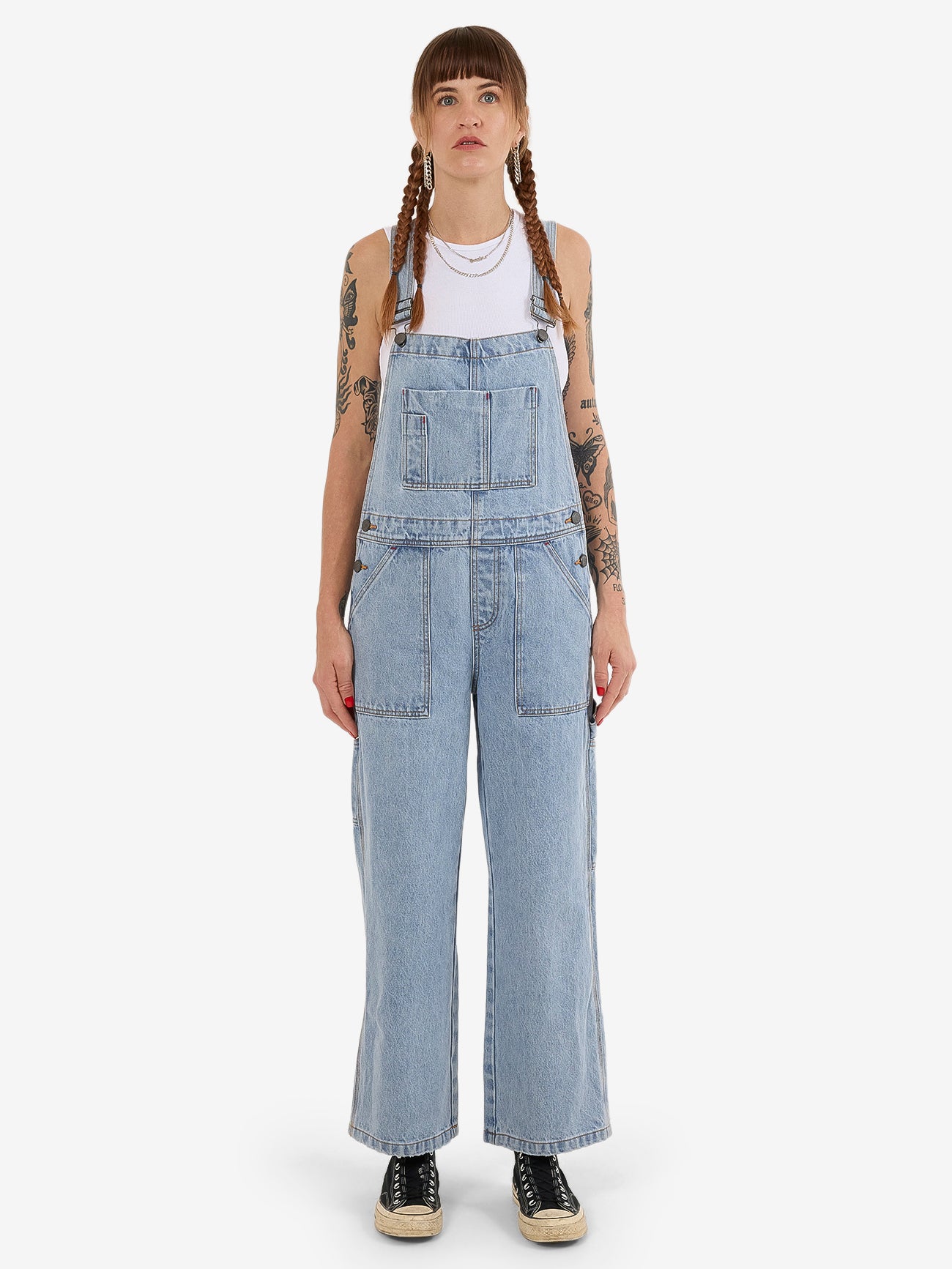 Hard Yakka Create Womens - Denim Overall - Azure Blue