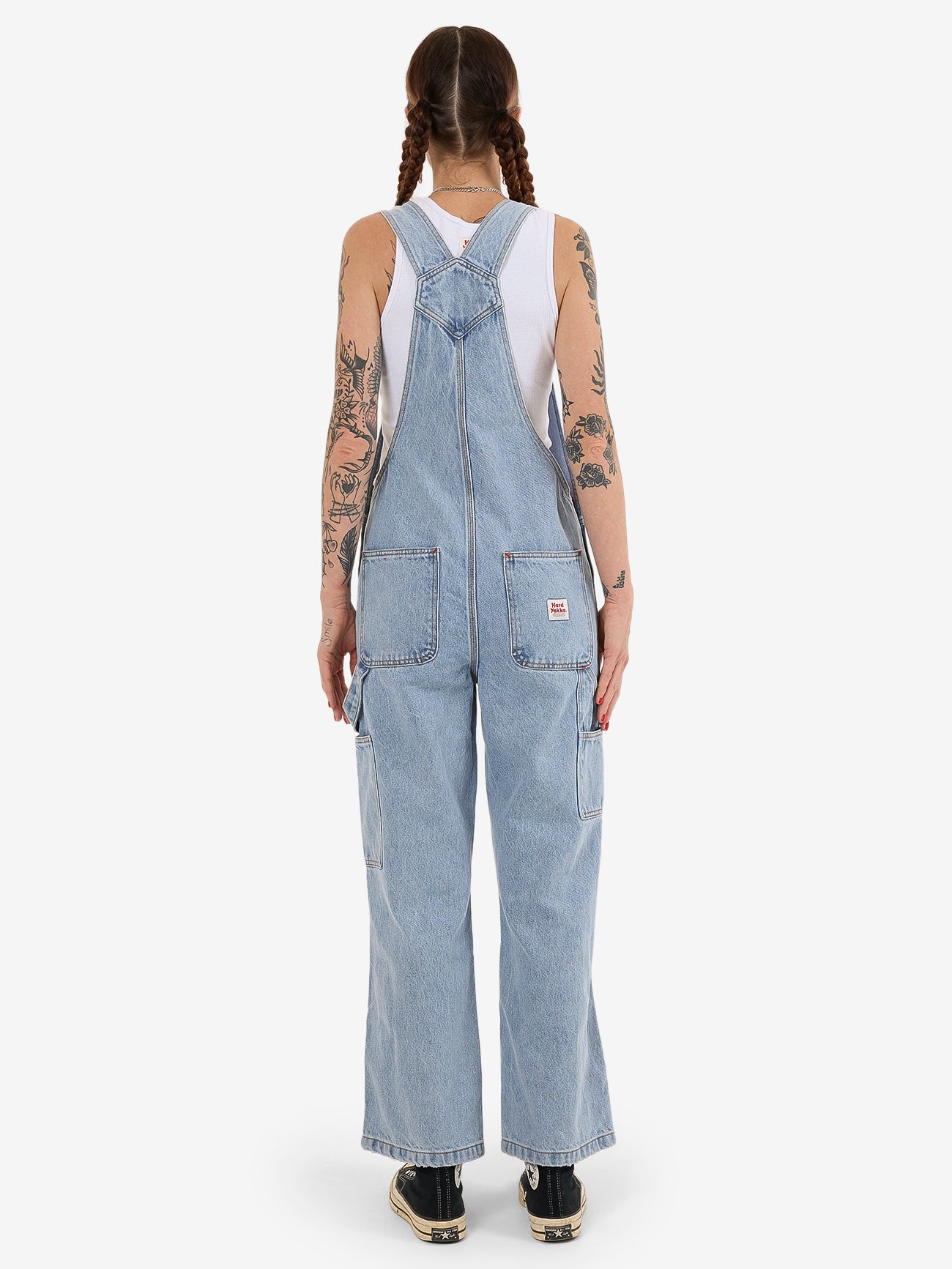 Hard Yakka Create Womens - Denim Overall - Azure Blue