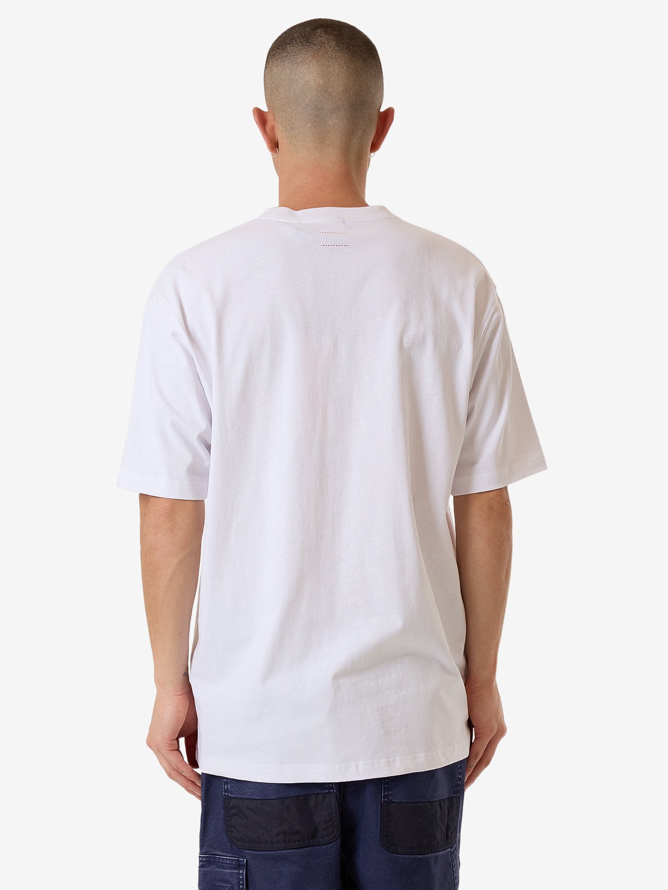 Hard Yakka Create Mens - Redback Oversize Fit Tee - White