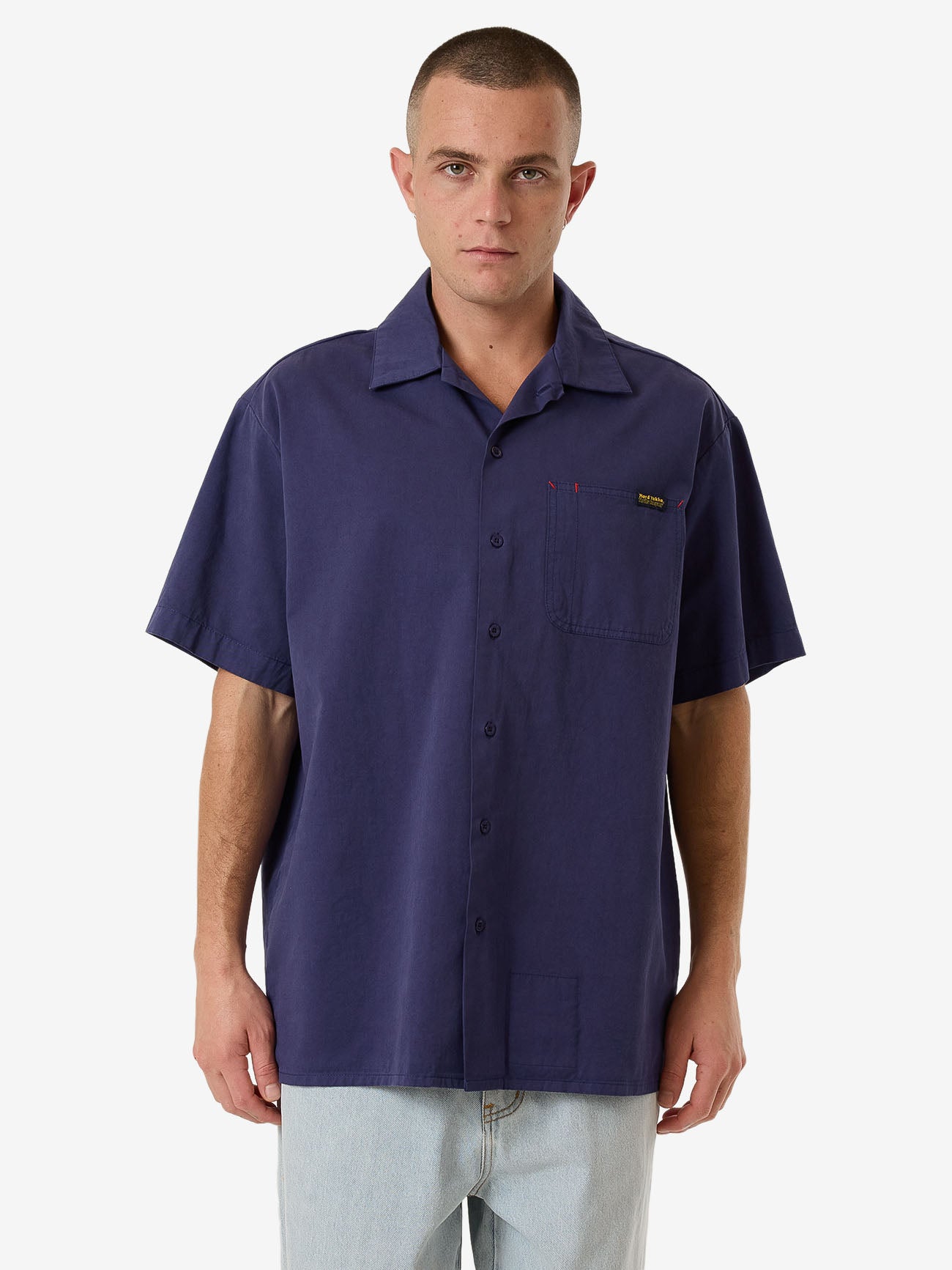 Hard Yakka Create Mens - Short Sleeve Utility Shirt - Yakka Blue