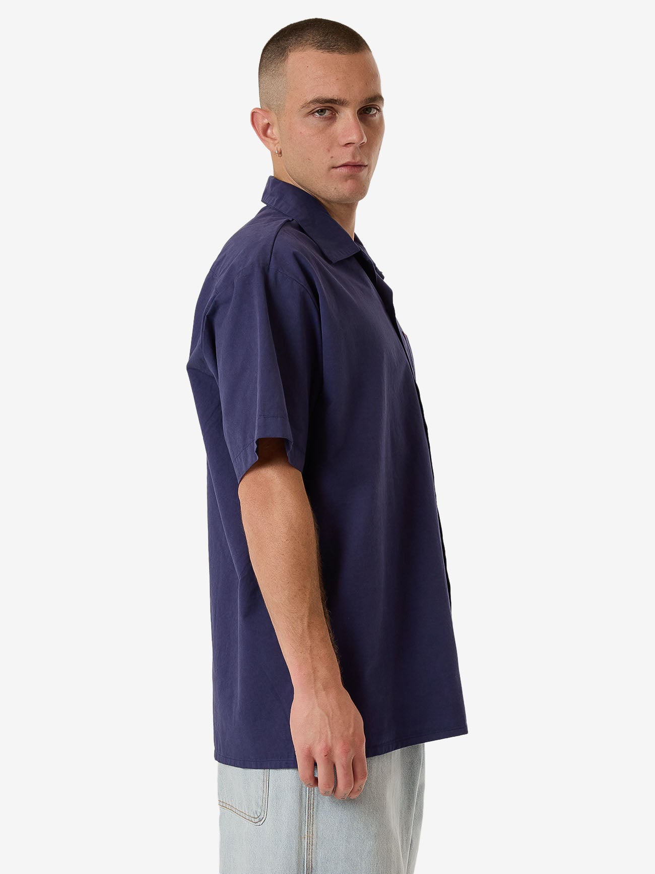 Hard Yakka Create Mens - Short Sleeve Utility Shirt - Yakka Blue