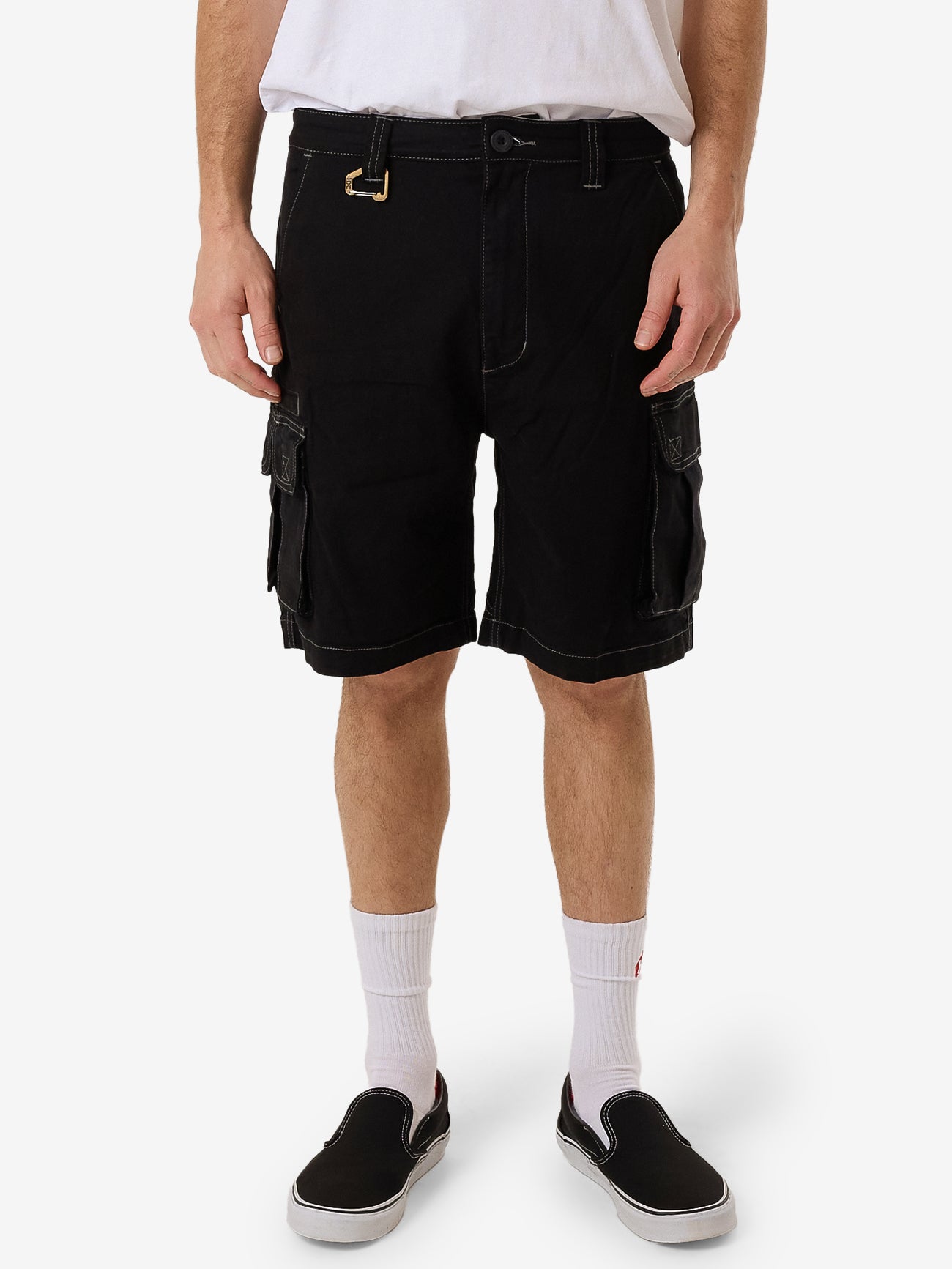 Hard Yakka Create Mens - Duty Cargo Short - Black