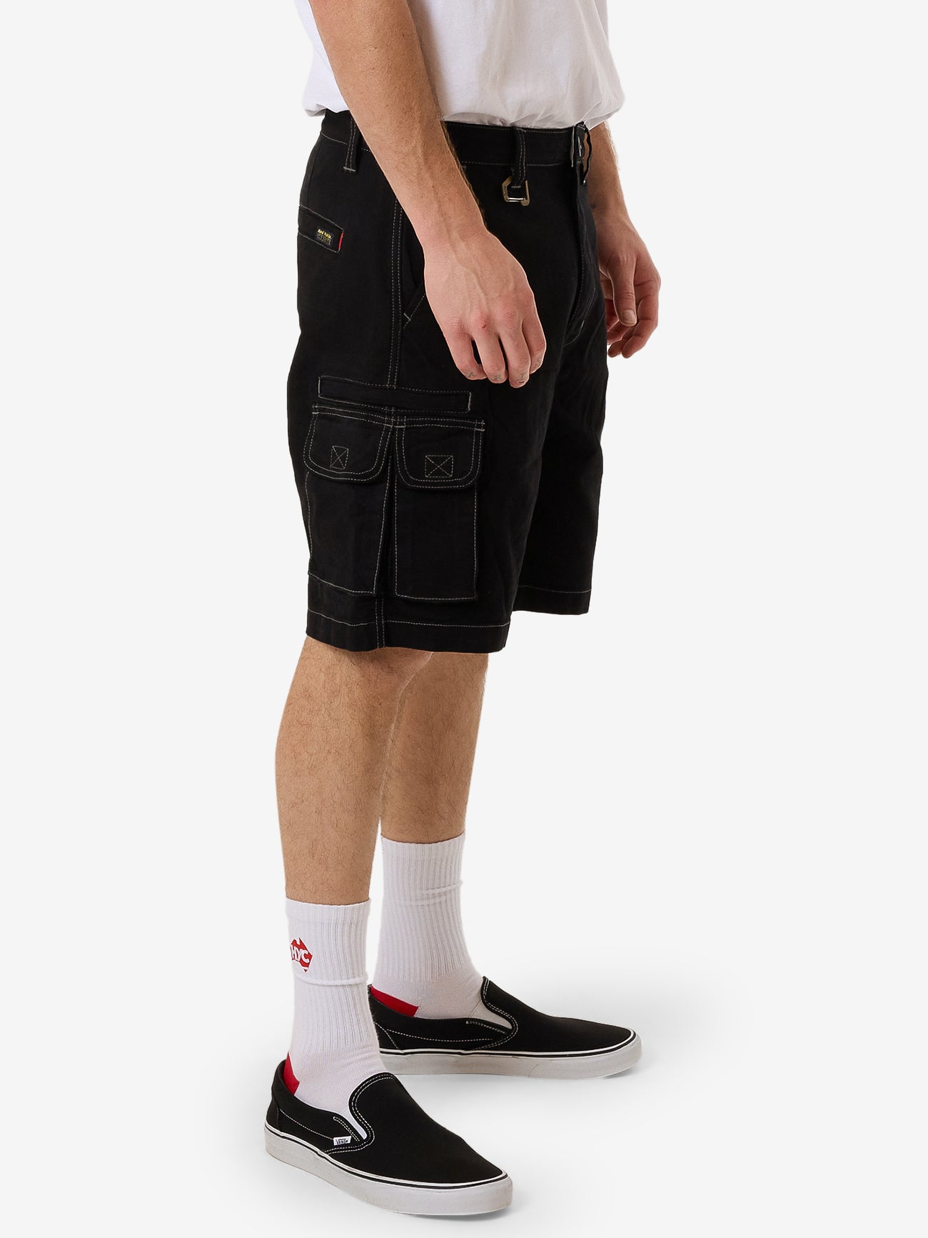 Hard Yakka Create Mens - Duty Cargo Short - Black