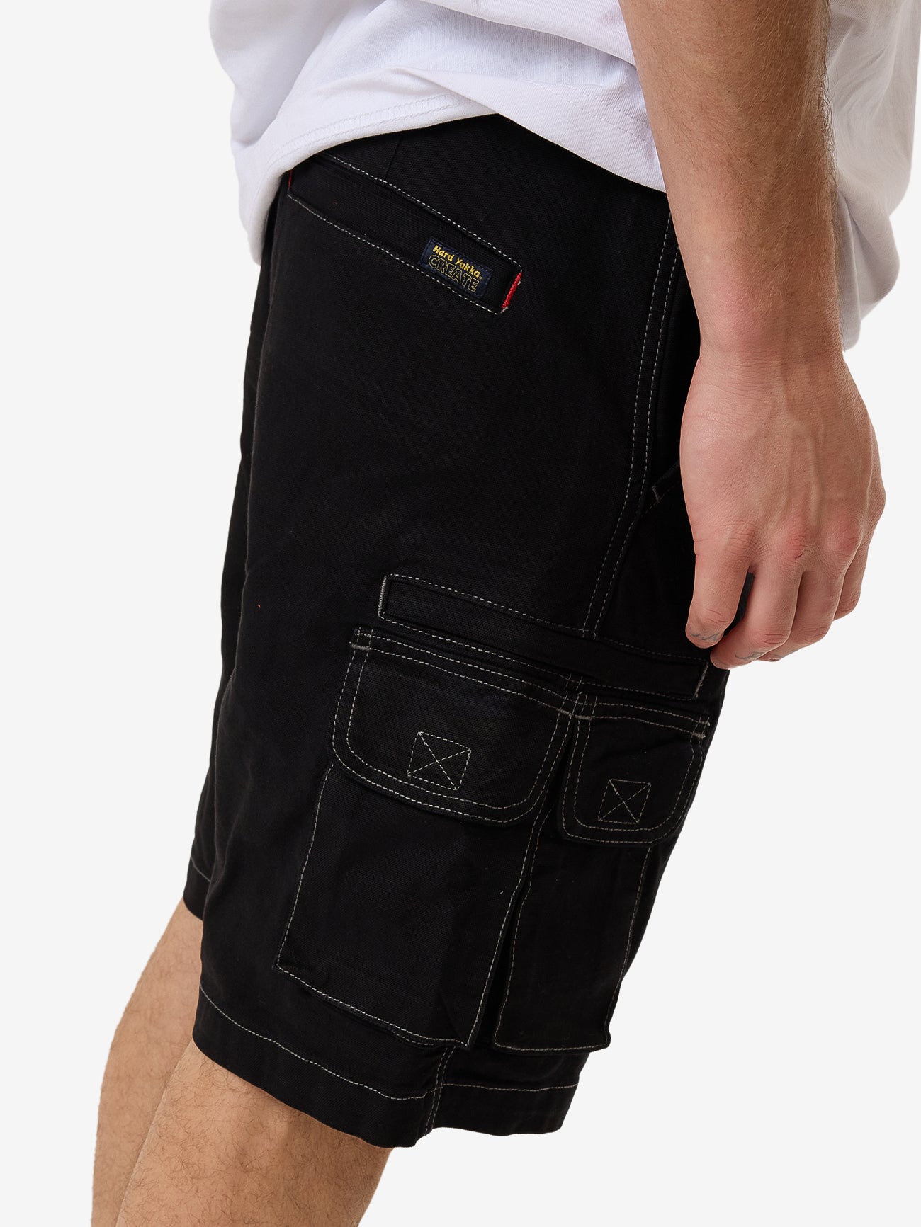 Hard Yakka Create Mens - Duty Cargo Short - Black