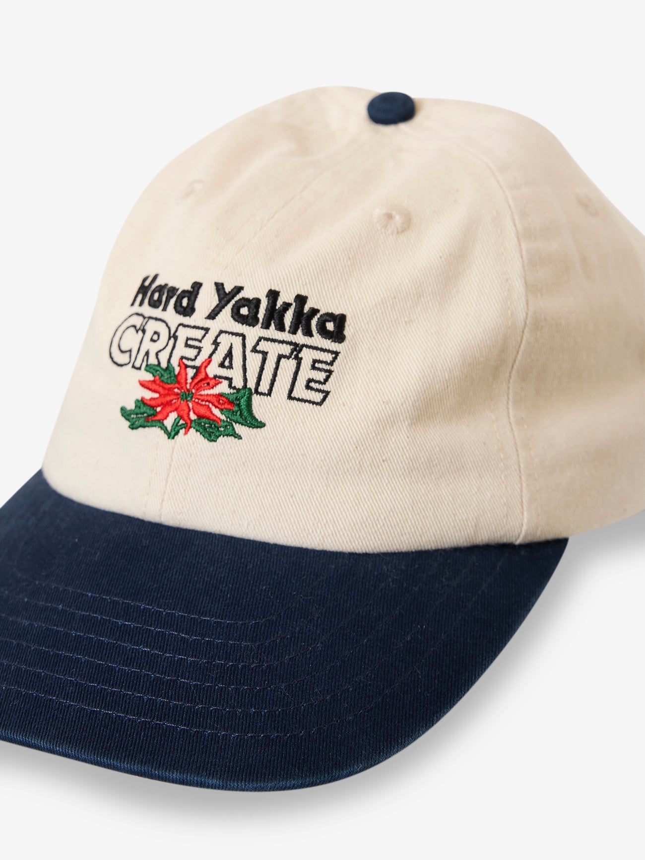 Hard Yakka Create - Flora 6 Panel Cap - Unbleached