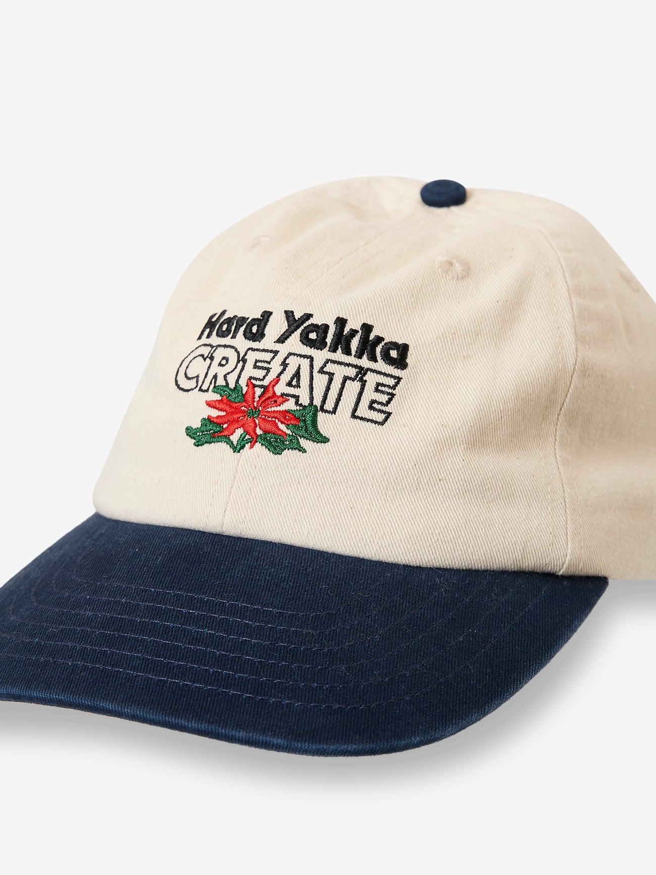 Hard Yakka Create - Flora 6 Panel Cap - Unbleached