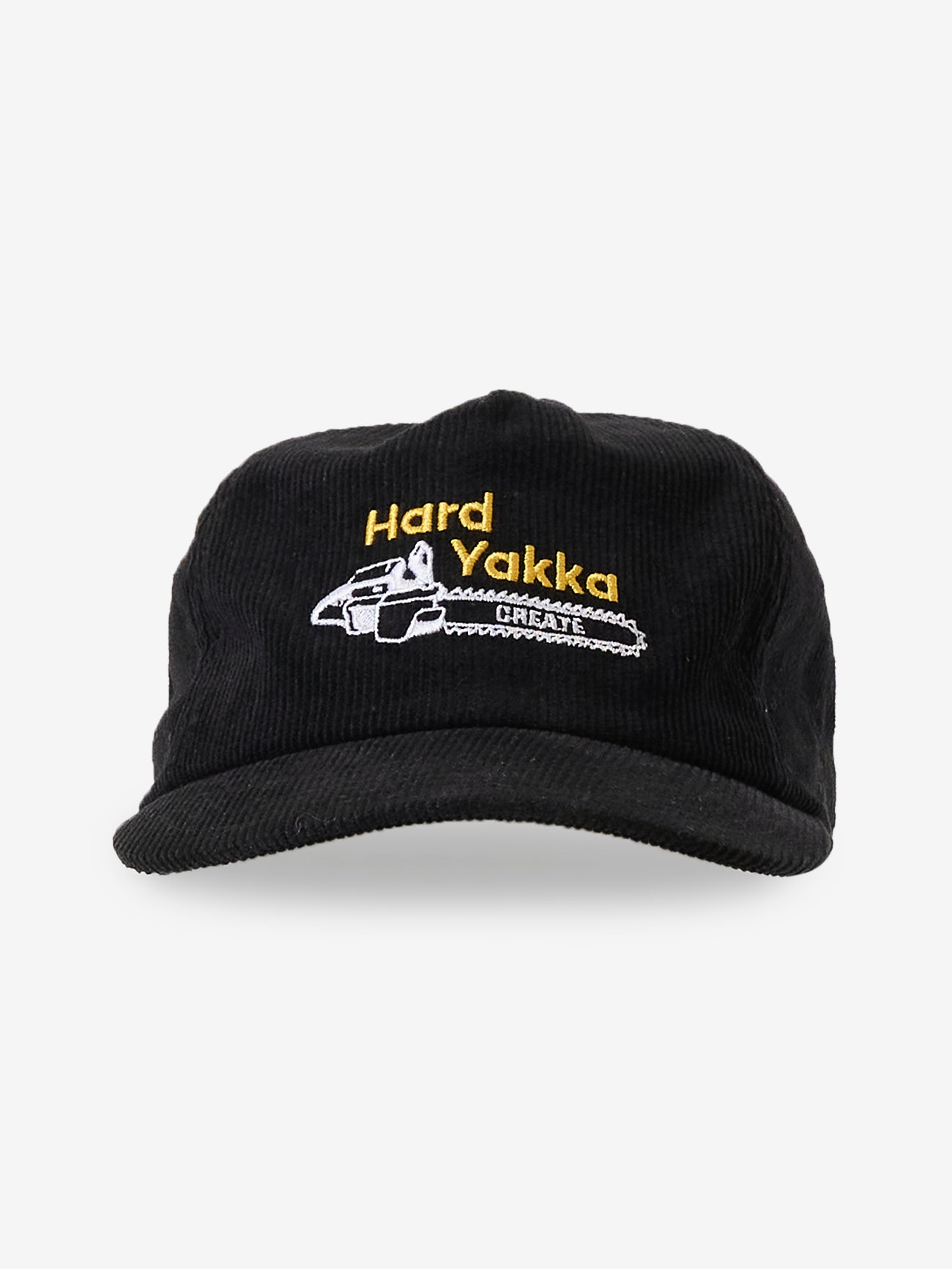 Hard Yakka Create - Motor Axe6 Panel Cap - Washed Black