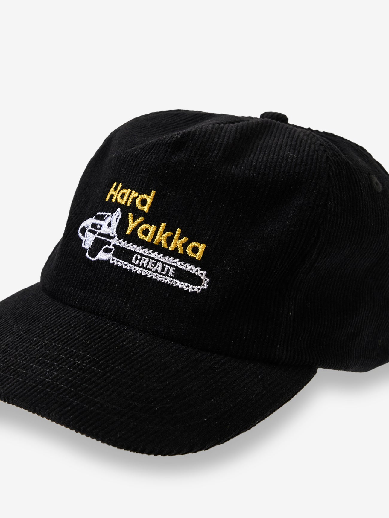 Hard Yakka Create - Motor Axe6 Panel Cap - Washed Black