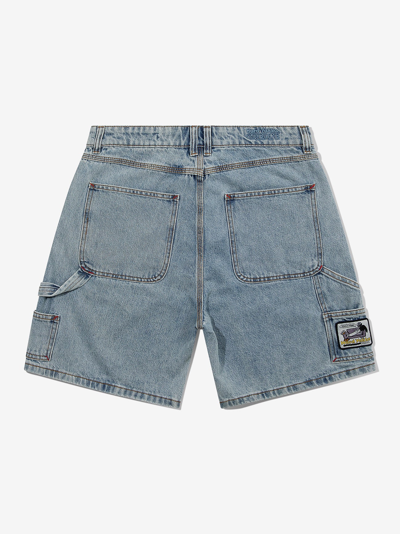 Hard Yakka Create Mens - Workshop Denim Short - Mid Blue