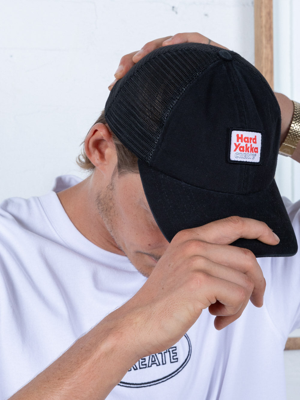 Hard Yakka Create - Trucker Cap - Black